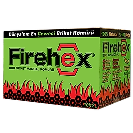 Firehex Briket Mangal Kömürü 10kg